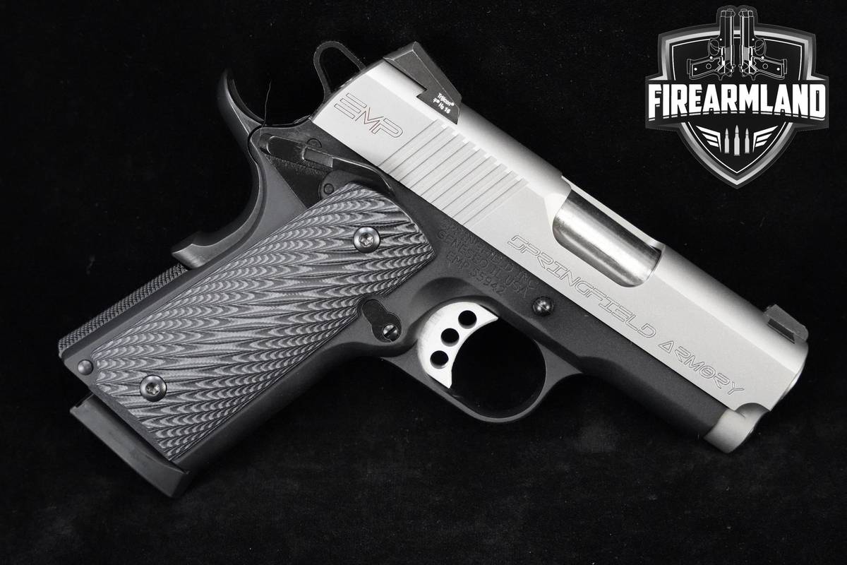 Springfield Armory 1911 EMP 9mm 1911-EMP 1911 +4 MAGS & ORIG CASE