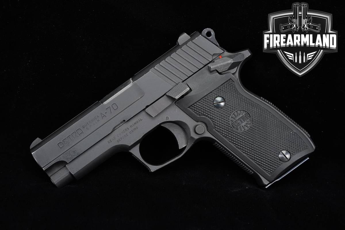 1990' S Astra A-70 9mm 3.5" Steel Compact Carry Pistol A70 SAO +4 MAGS