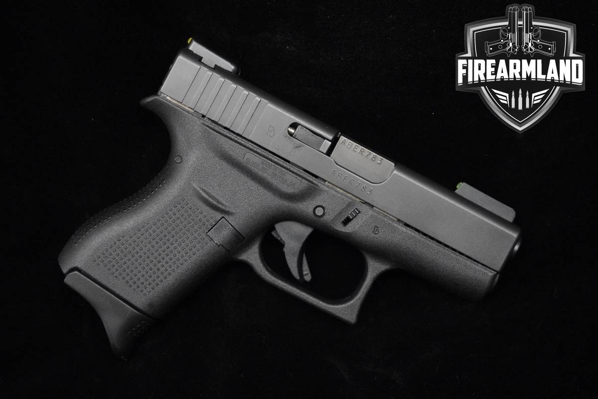 Glock 42 Slimline 380 ACP Glock G42 G-42 +ORIG CASE