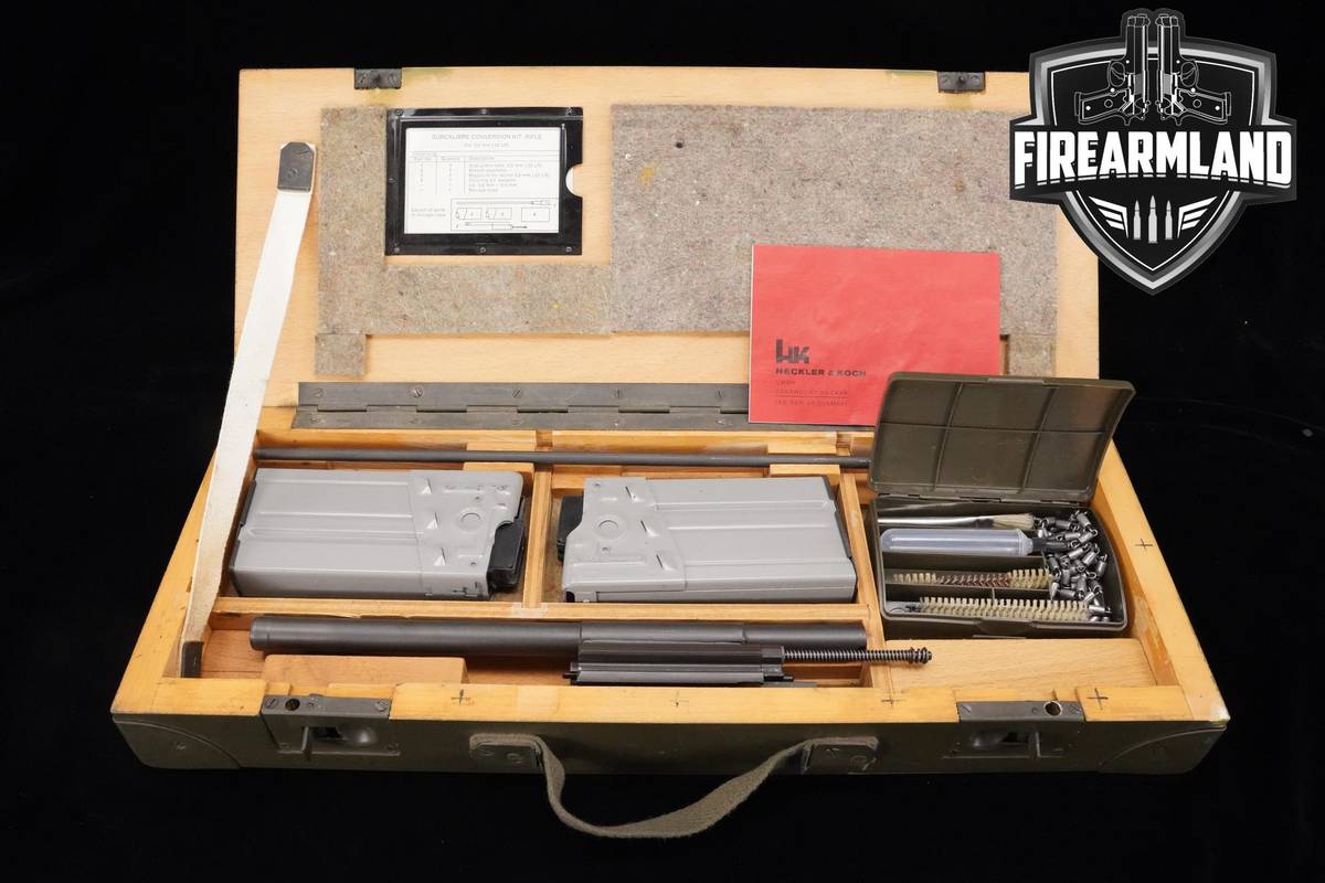 DISCONTINUED Heckler & Koch HK91 .22 LR Conversion Kit H&K+2 MAGS & OG BOX