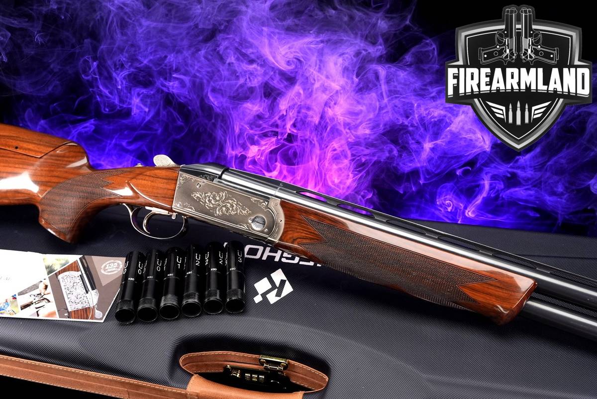 DESIRED Krieghoff K-80 Sporting 12-Gauge Blued & Coin K80 O/U +ORIG CASE