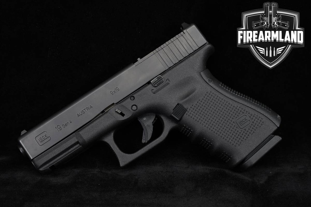 Glock 19 Gen4 MOS 9mm G19 Gen-4 +4 MAGS