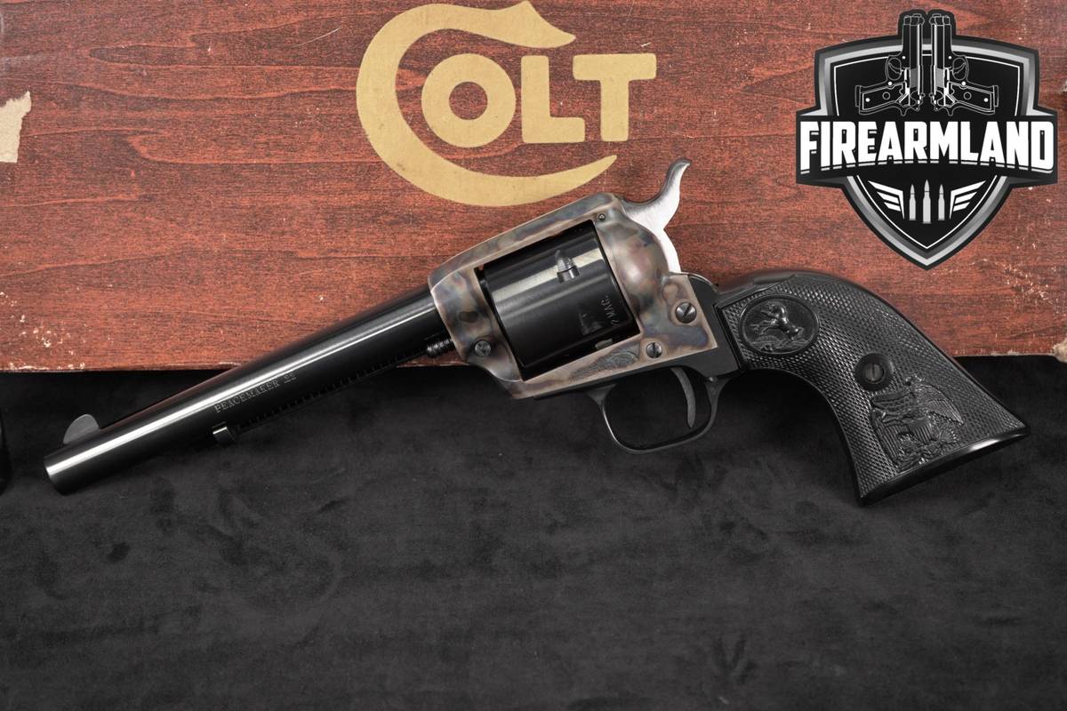 1976 Colt Peacemaker 22 Convertible Dual-Cylinder LR & WMR +ORIG BOX