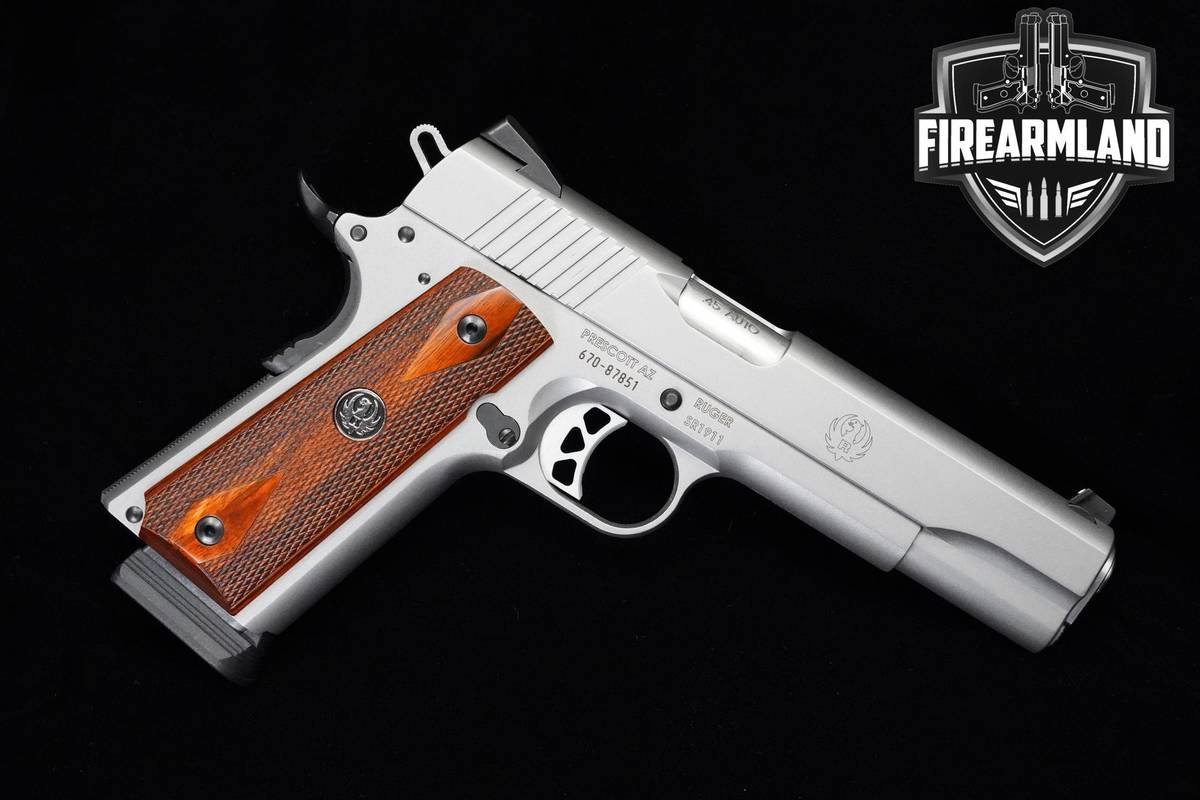 Ruger SR1911 45 ACP 1911 5" Ruger-SR1911 1911 +2 MAGS & ORIG BOX 1911A1