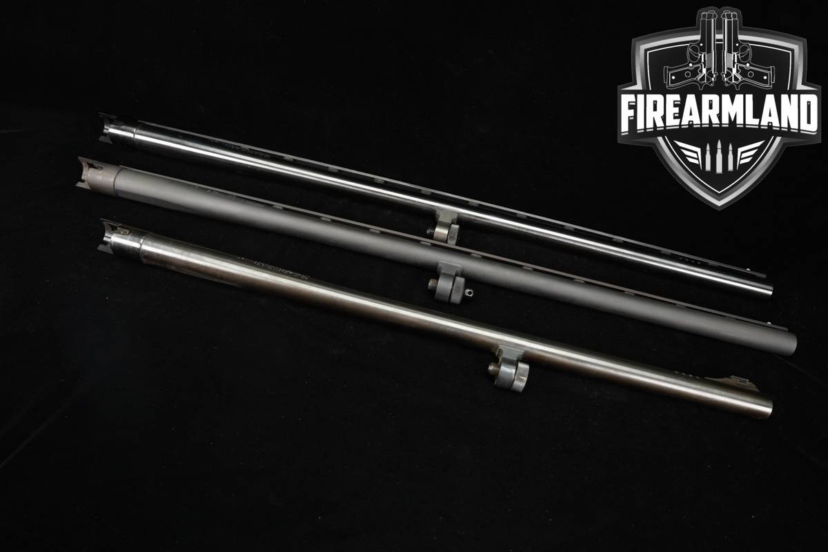 3-BARREL SET Mossberg Model 500 12-Gauge Blued M500