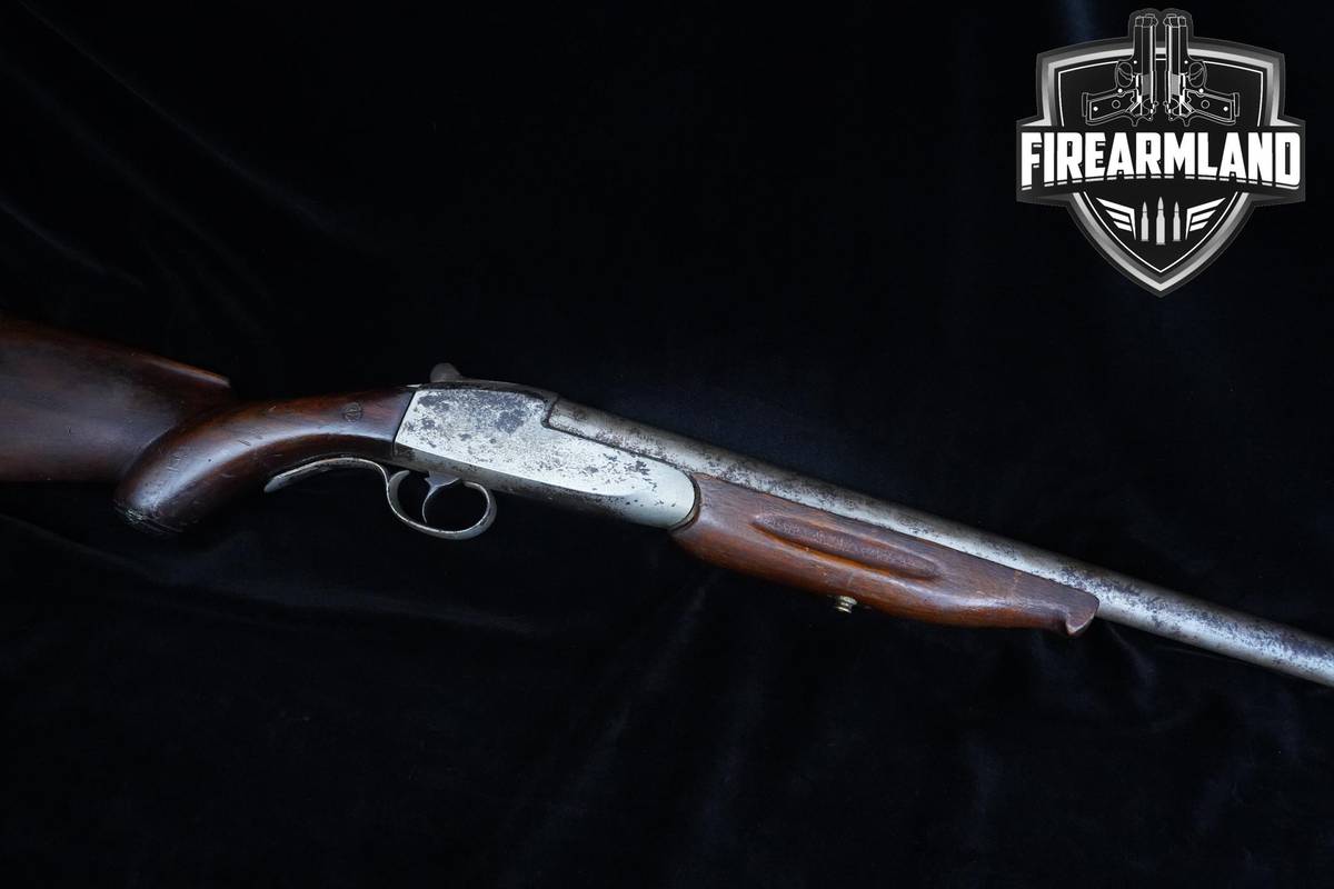 1882-1893 A.M. Arms Co SEMI-HAMMERLESS 12-Gauge 30" Silver SEMI-HAMMERLESS