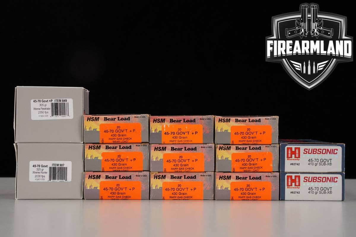 260 RDS! 45-70 Govt Government Ammo 4570