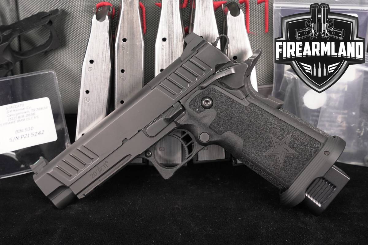 Staccato P 9mm Optics-Ready STI 1911 2011 +6 MAGS & ORIG CASE