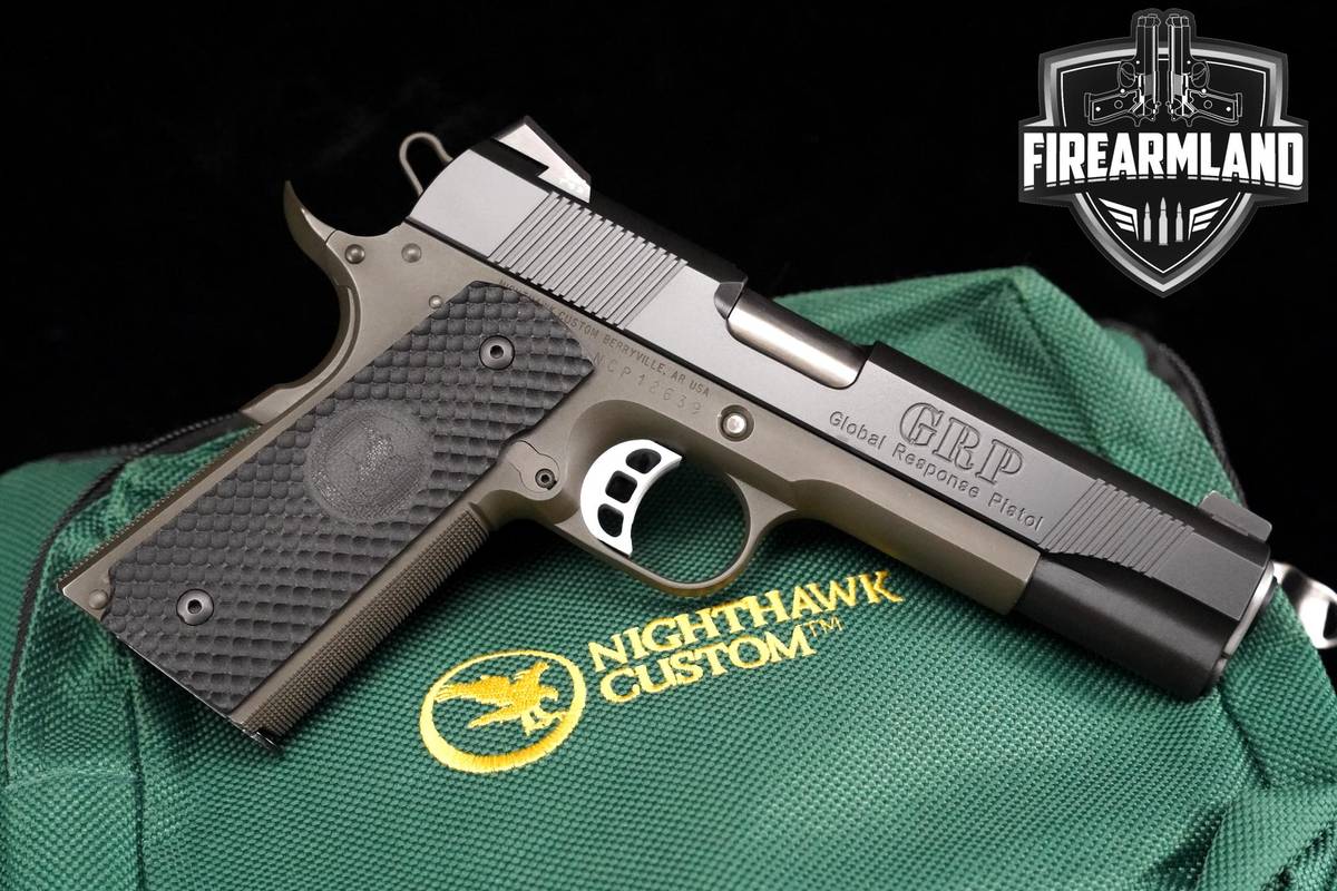 Nighthawk Custom GRP 45 ACP 1911 5" Nighthawk-Custom-GRP 1911 +ORIG CASE