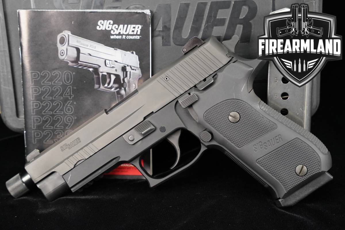 Sig Sauer P220 Elite 45 ACP 5.25 P 220 Threaded +2 MAGS, ORIG CASE