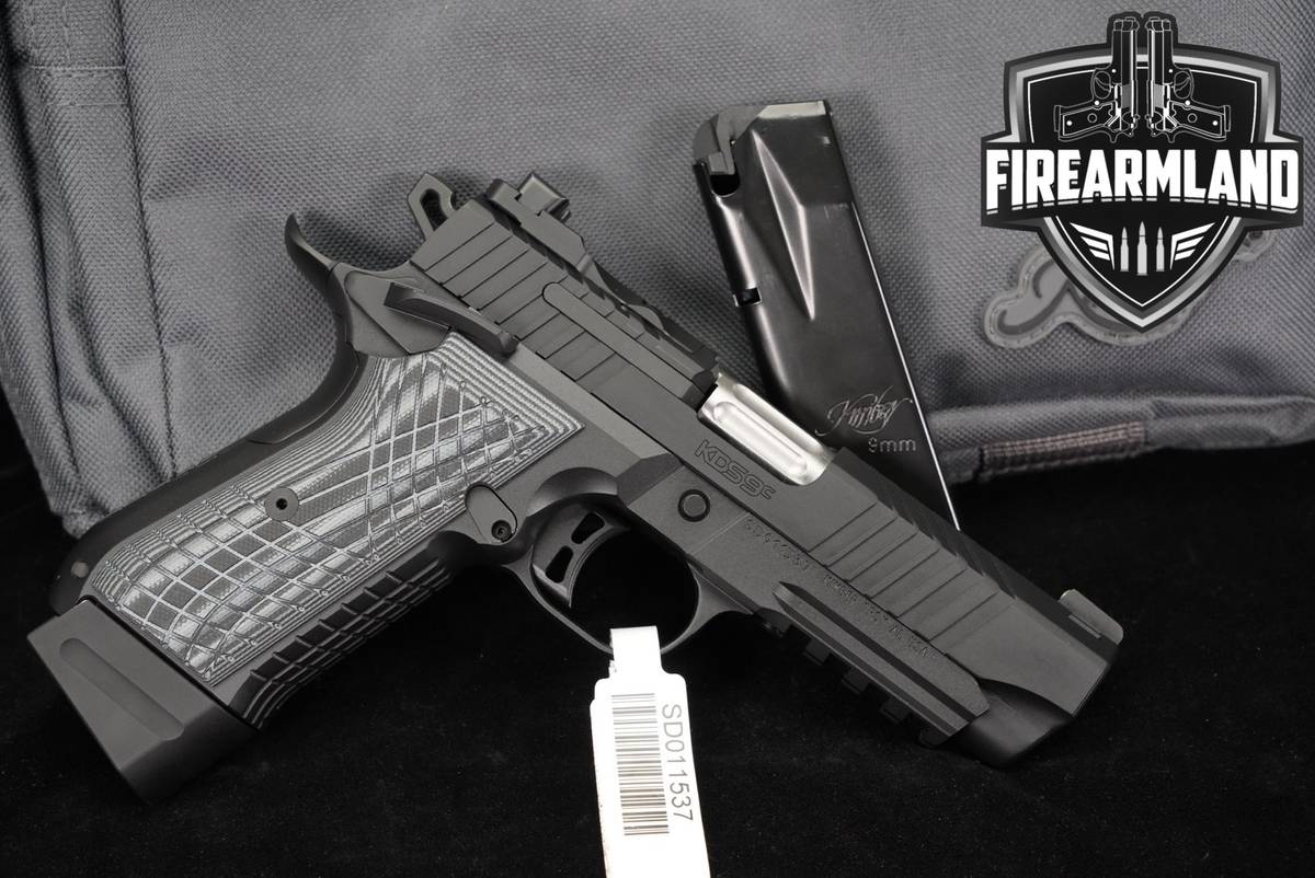 DESIRED Kimber KDS9c Rail 9mm 1911 2011 4.09" KDS-9c +2 MAGS & ORIG CASE