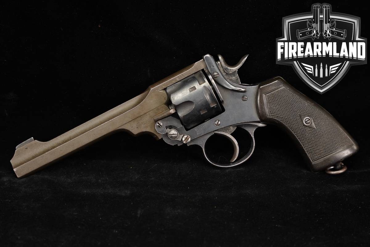 1919 Webley & Scott Ltd Mark VI 455Webley 6" Blued DA/SA Post-WWI ENGLAND