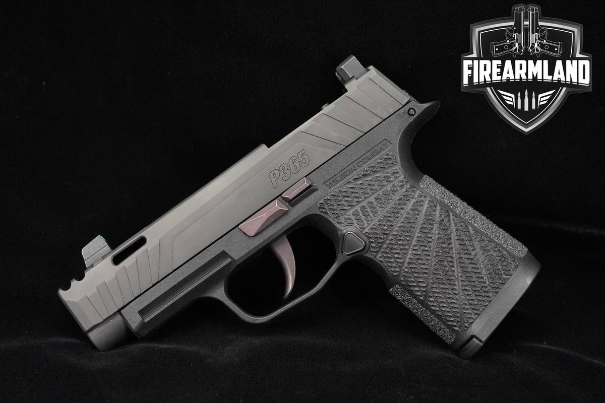 Sig Sauer P365 Custom Works Spectre Comp 9mm 3.1" P-365 +ORIG CASE