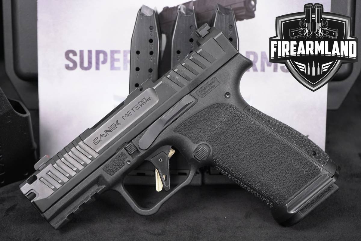 Canik METE MC9 Prime 9mm Optics-Ready 3.64" +4 MAGS & ORIG CASE