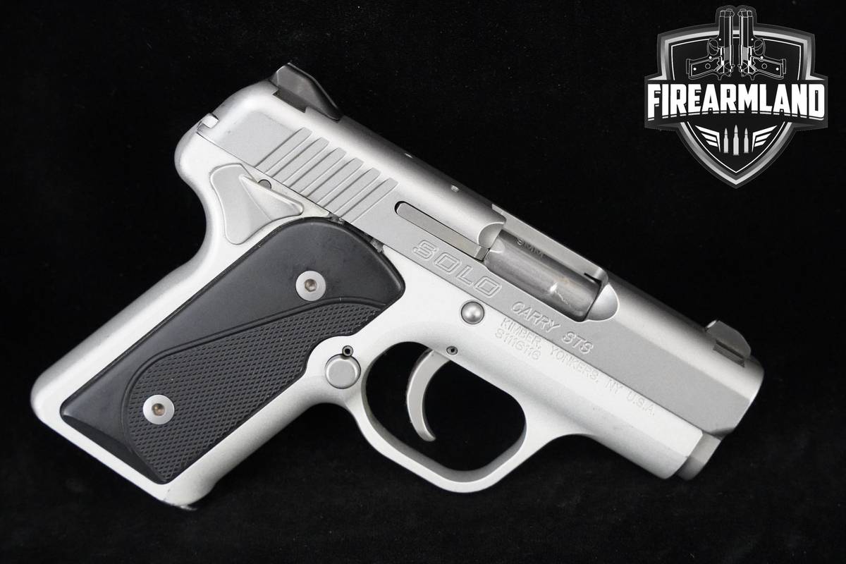 Kimber Solo Carry STS 9mm Stainless Steel Kimber Solo-Carry-STS +ORIG BOX