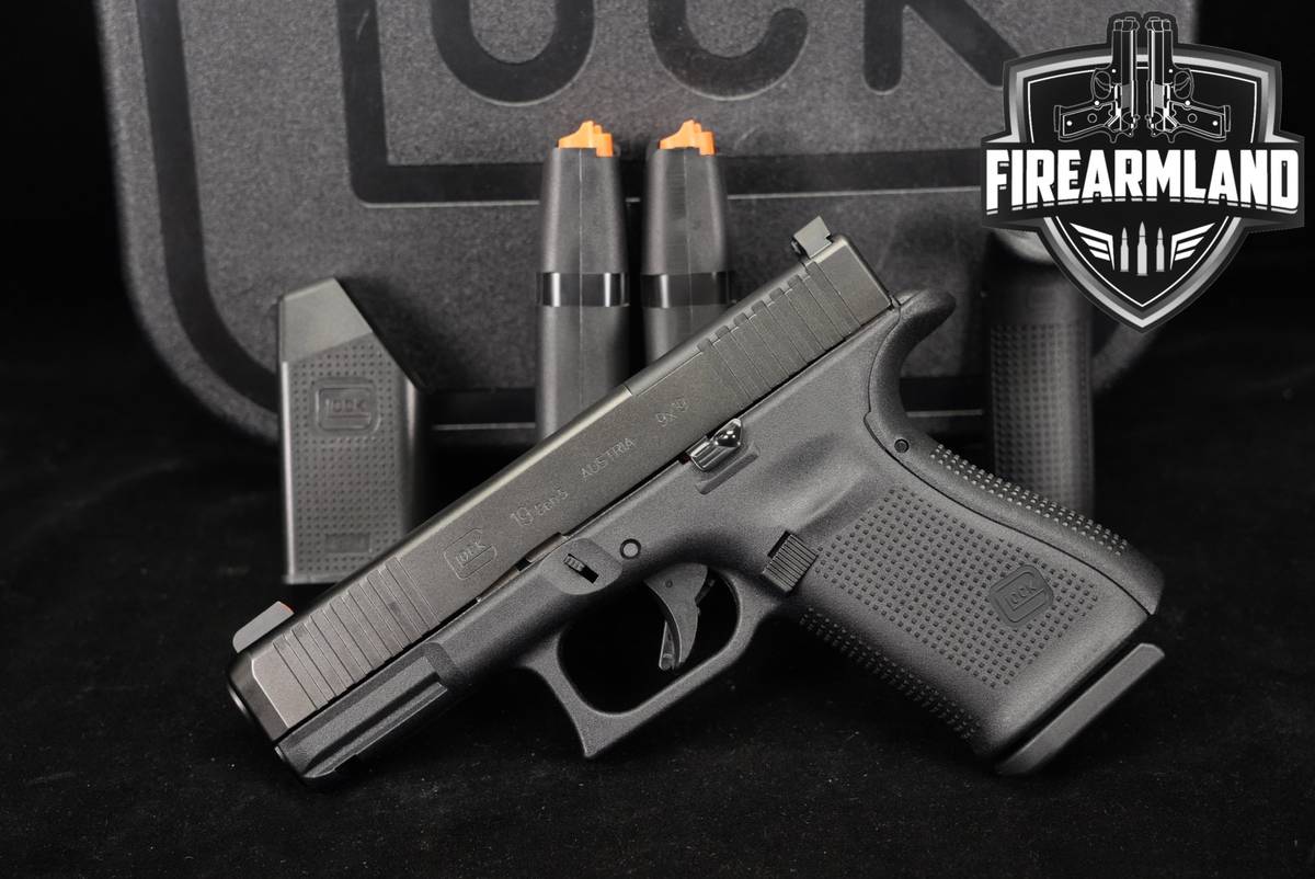 Glock 19 Gen5 MOS G19 Gen 5 9mm 4.02 +3 MAGS