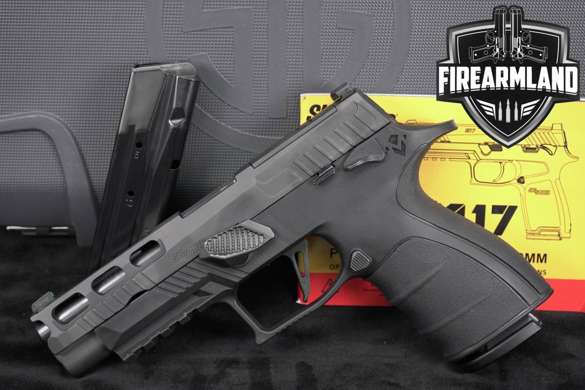 Sig Sauer P320 M17 MS Full-Size 9mm 4.7" Target Pistol +2 MAGS & ORIG CASE