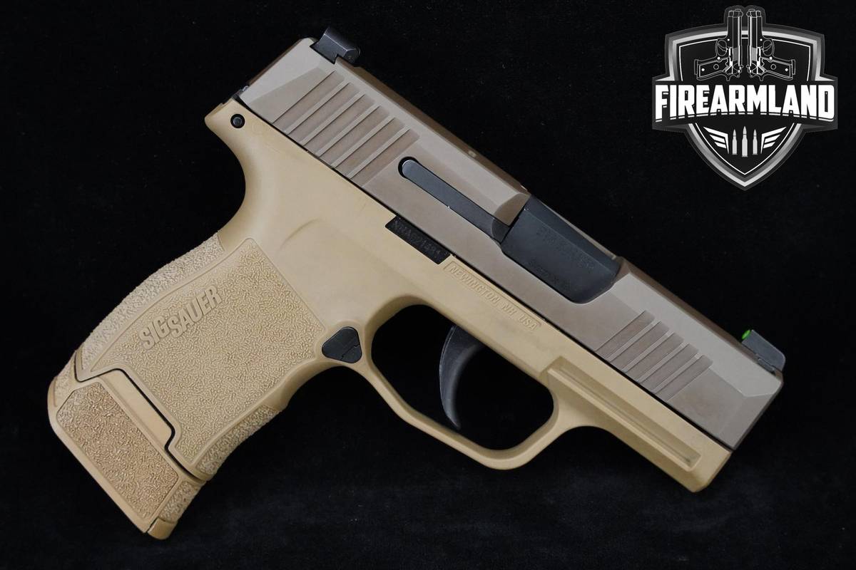 Sig Sauer P365 NRA Special Edition 9mm 3.1" Coyote Tan Sig-Sauer-P365 3MAGS