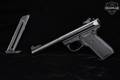 2016 Sturm Ruger Mark III 22/45 Target .22 LR Two-Tone Brushed Stainless in Very Good Condition Image 2