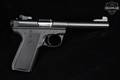 2016 Sturm Ruger Mark III 22/45 Target .22 LR Two-Tone Brushed Stainless in Very Good Condition Image 3