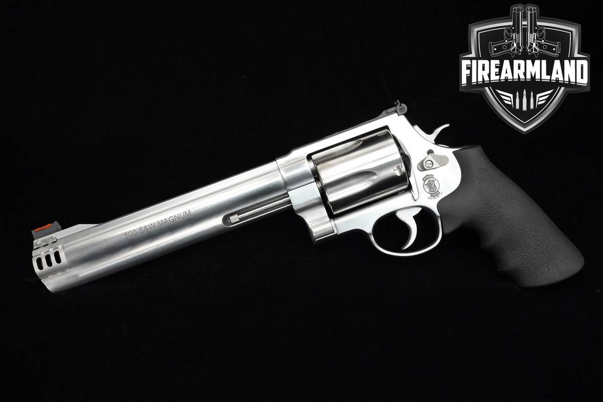 Smith & Wesson Model 500 8.38"  500-S&W-Magnum Stainless M500 +ORIG CASE