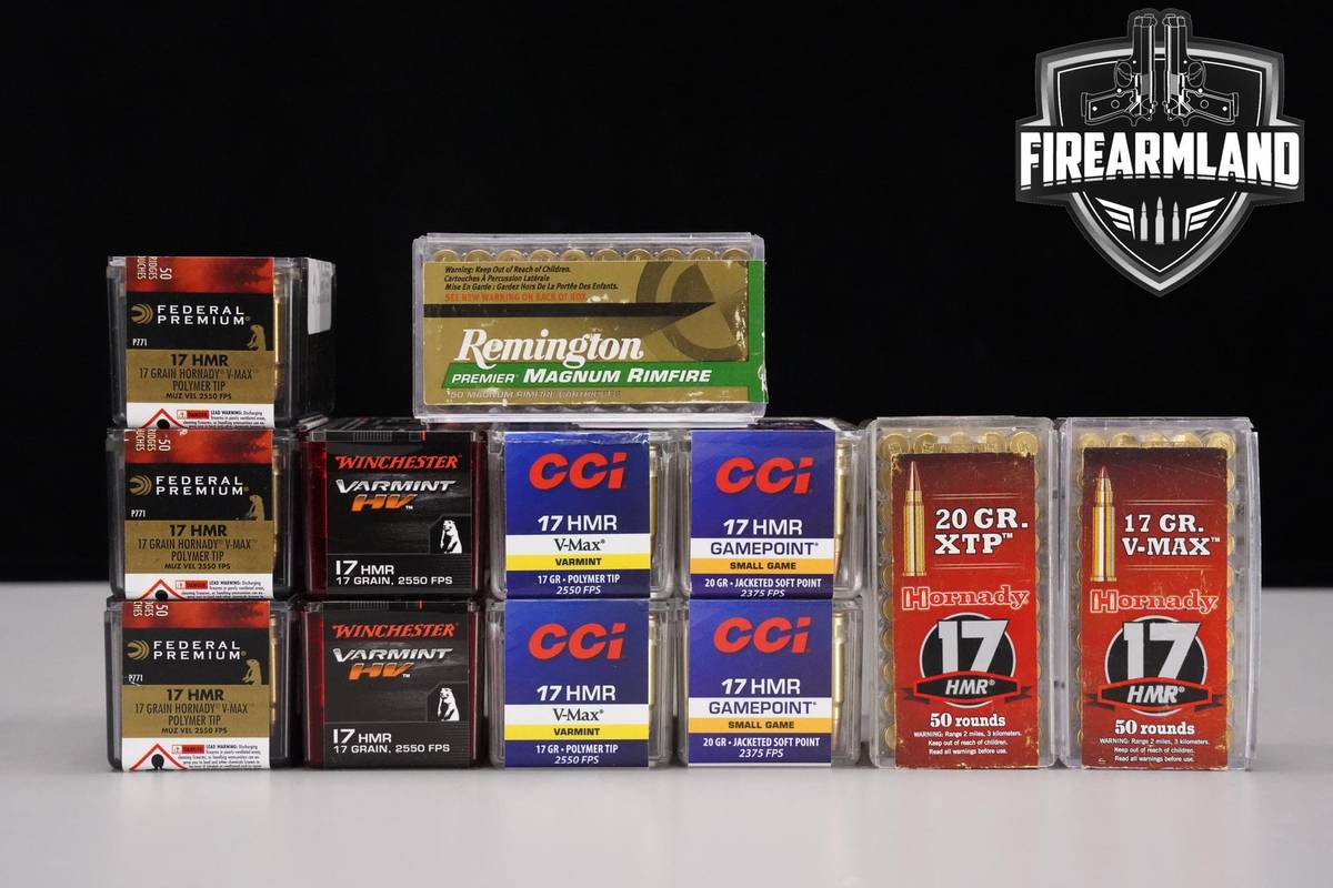 17 HMR Ammo 17-HMR Ammunition 600 ROUNDS