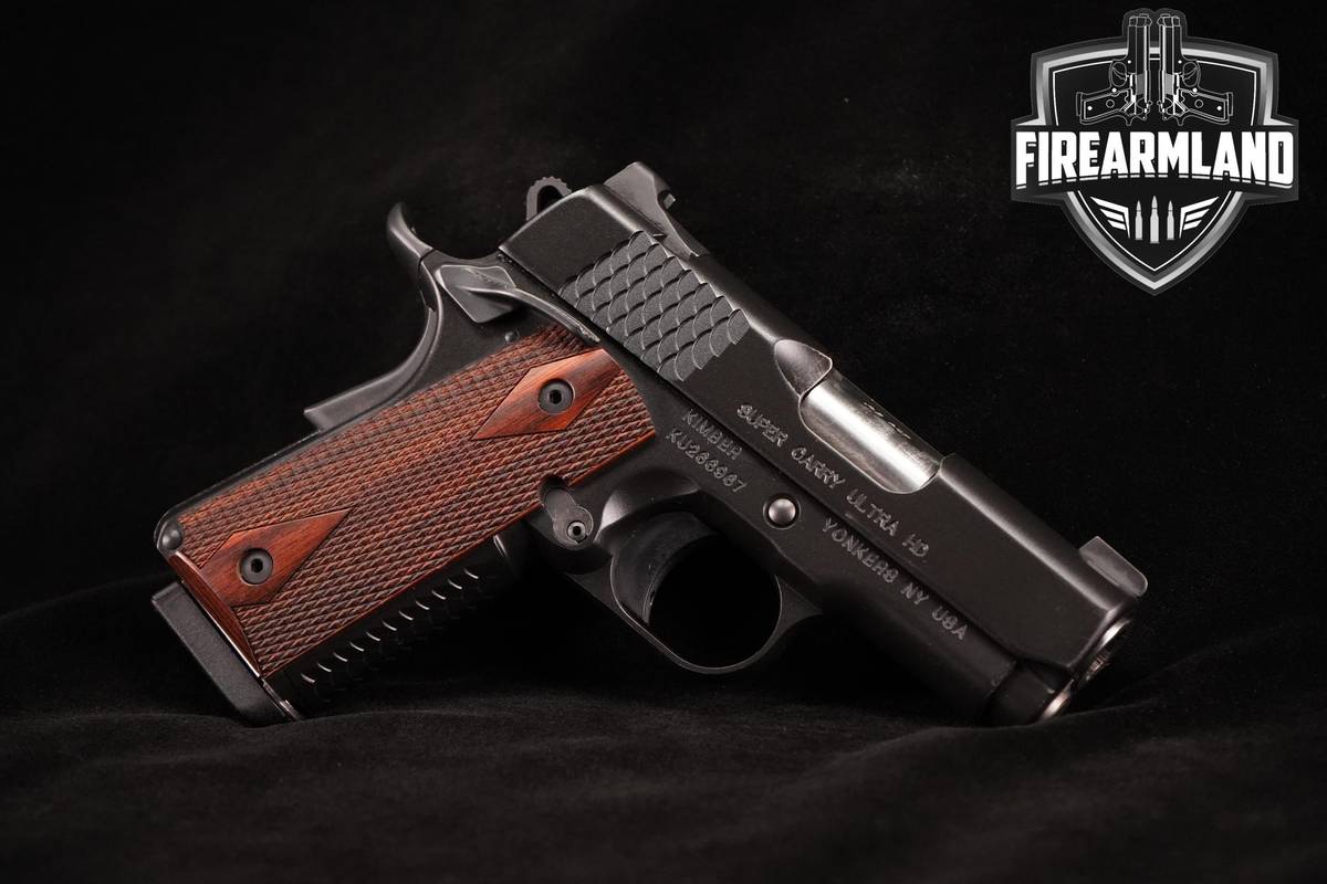 Kimber Super Carry Ultra HD 45 ACP 1911 3.0" +2 MAGS, ORIG CASE & HOLSTER