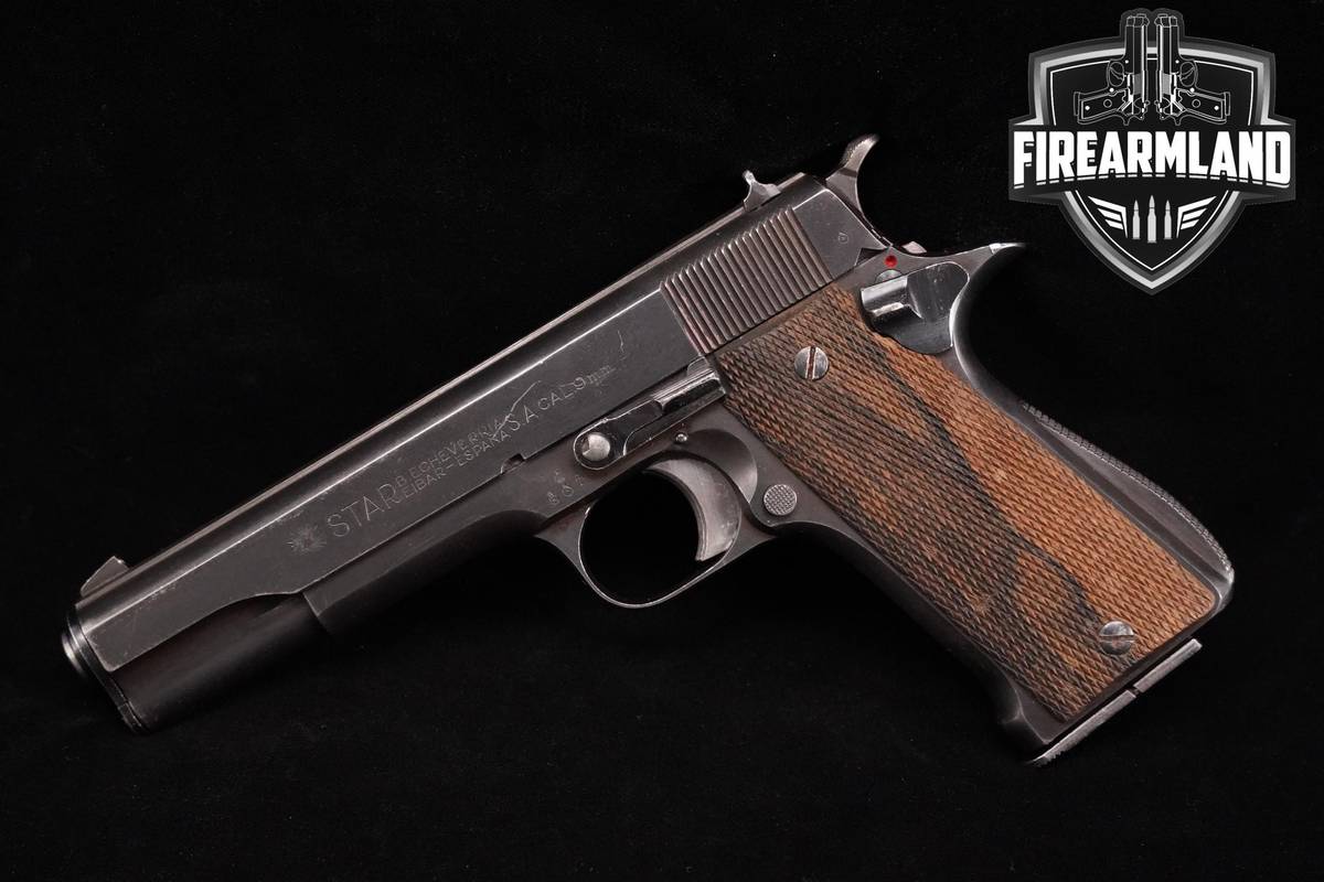 Star Modelo Super 9x23mm LARGO 1911 5.1" Blued Star 1911 Super +ORIG BOX