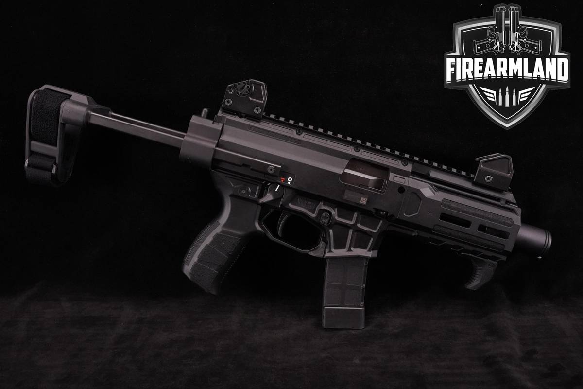 CZ Scorpion 3+ Micro 9mm 4.2" Telescopic-Brace +4 MAGS
