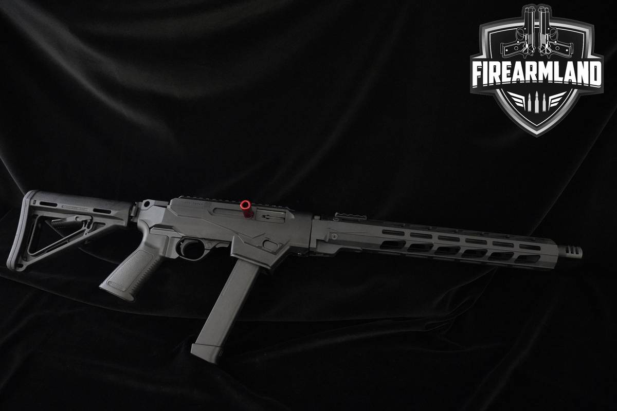 Ruger PC Carbine 9mm 16" Type III Hard Coat Anodized Ruger PCC Takedown