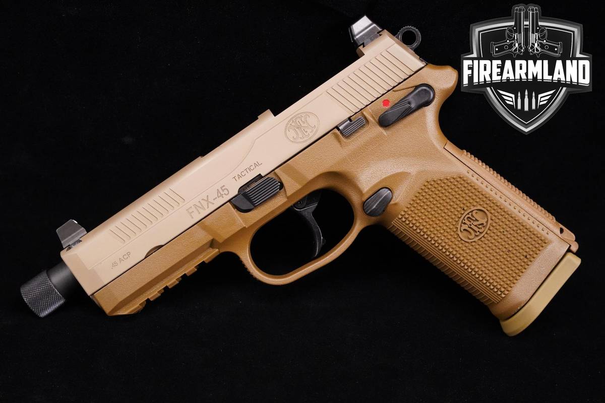 FN FNX-45 Tactical 45ACP 5.3" FDE 45 ACP FNX FNX45 +ORIG CASE
