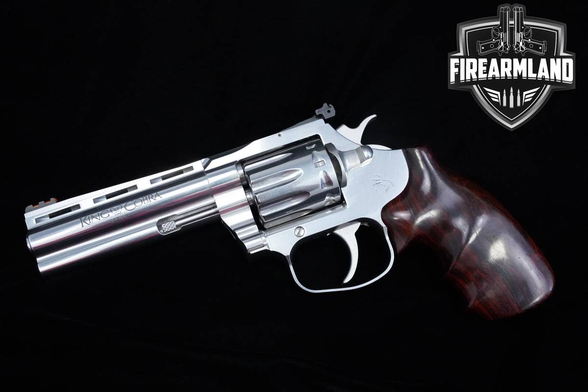 Colt King Cobra Target 22LR Polished Stainless Colt Cobra 10rd +ORIG CASE