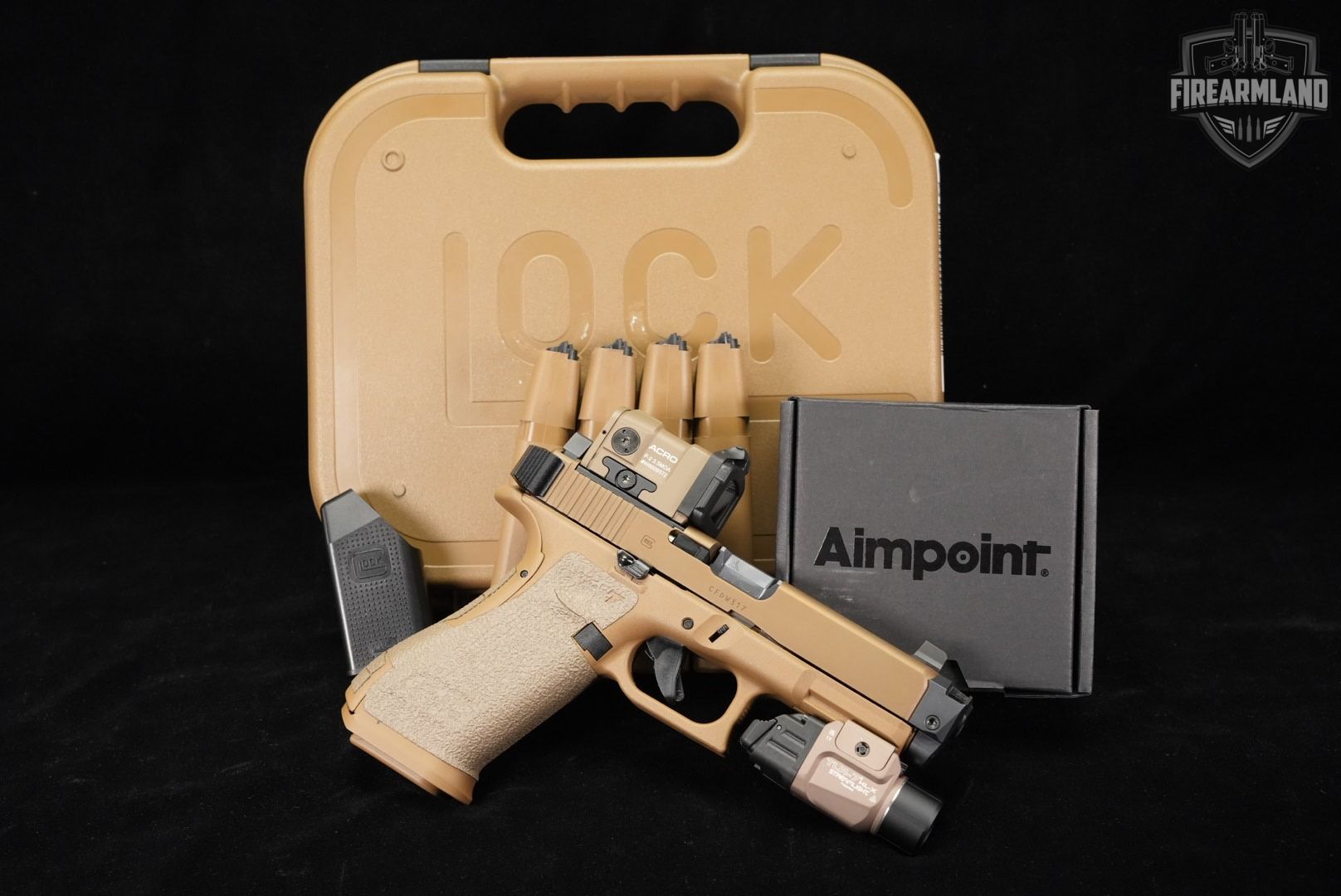 Glock 19X MOS 9mm Coyote +5 Mags Original Case | Sold