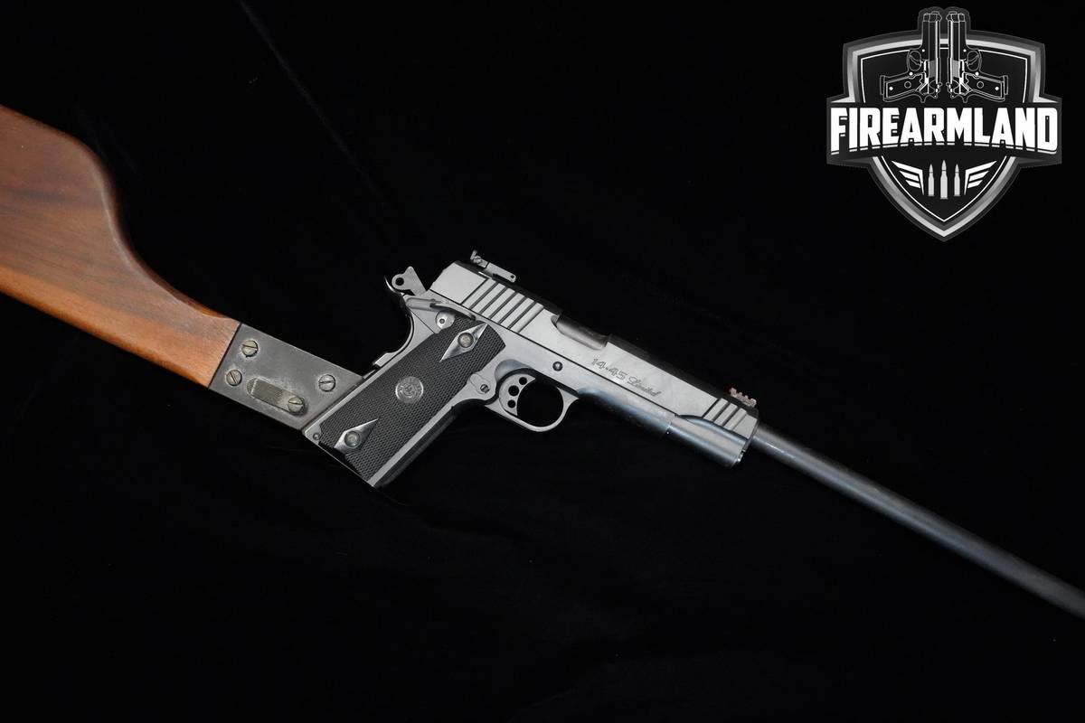 CUSTOM Taurus 1911 Carbine Para Slide 45 ACP 16.25" Blued Taurus 1911-A1