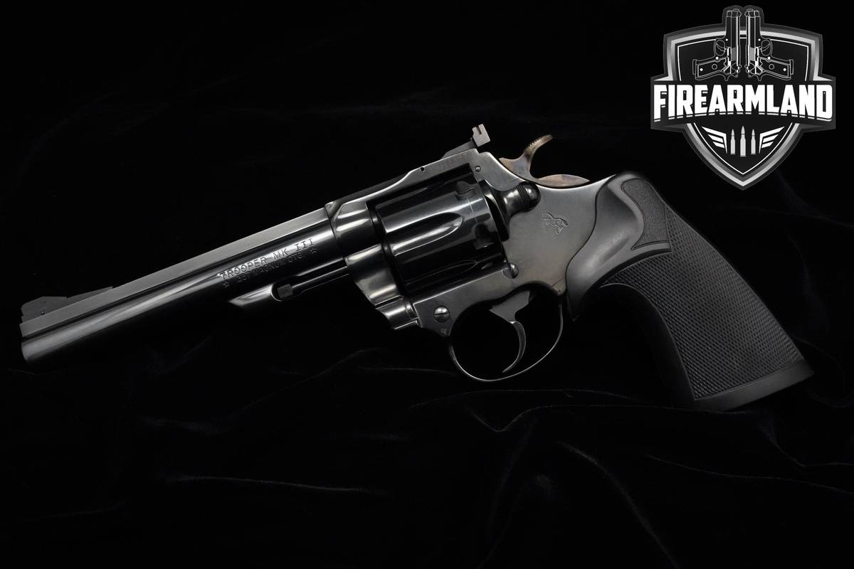 NICE 1980 Colt Trooper MK III 357 Magnum 6" Blued Colt MKIII Mark 3 DA/SA