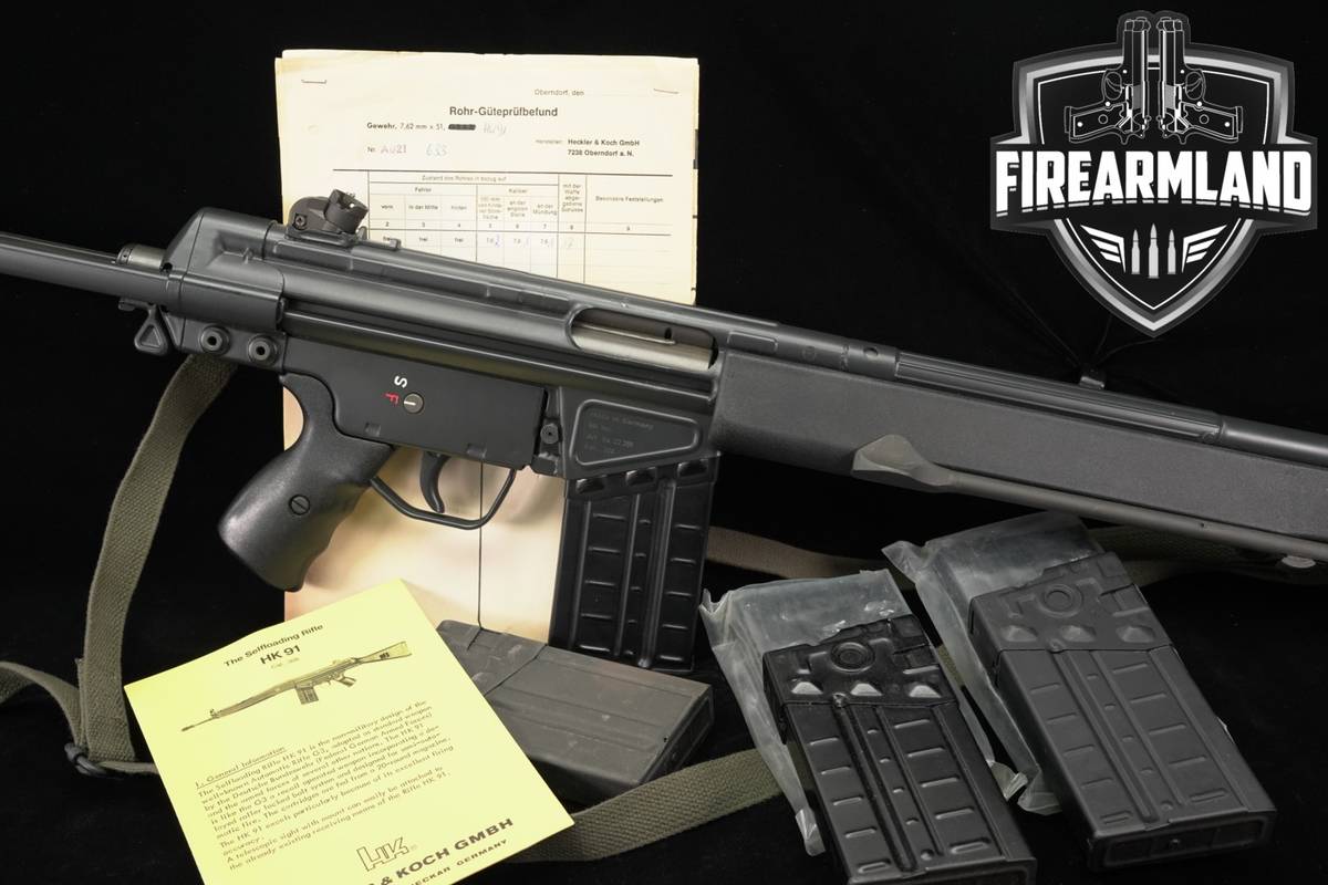Pre-Ban 1980 Heckler&Koch HK-91 A3 308 Winchester 17.7"
