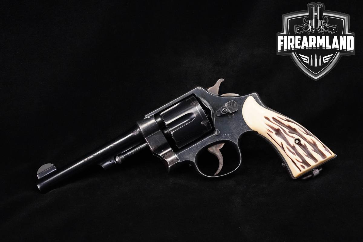 Smith & Wesson Model 1917 Brazilian-Contract 45-ACP 5.5" Blued +HOLSTER