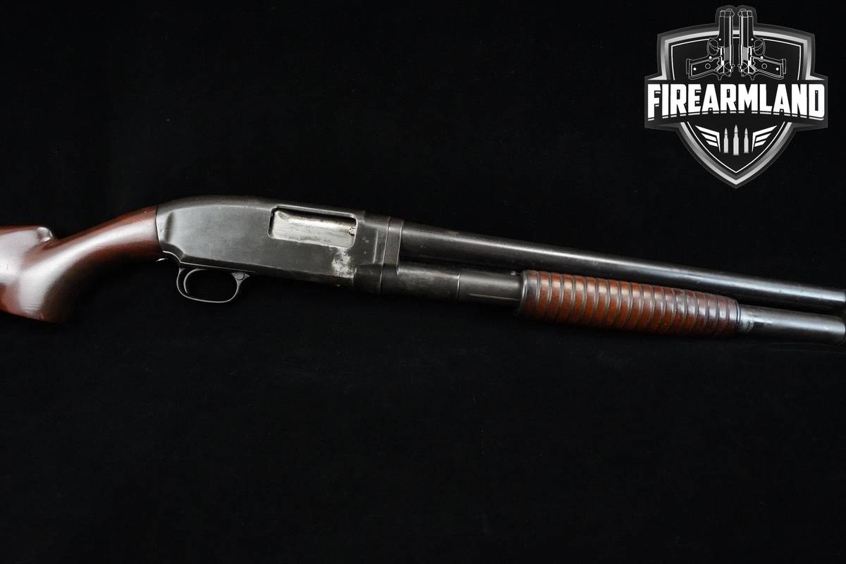 SLAM-FIRE! 1924 Winchester Model 12 12-Gauge 30" Blued Winchester 2-3/4"