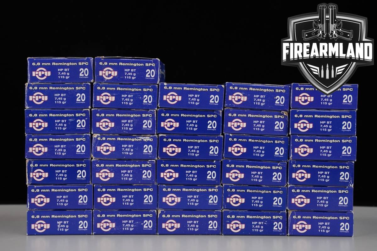640 RDS! 6.8 Rem Spc Ammo