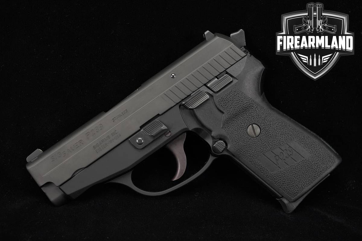 Sig Sauer P239 9mm 3.6 Stainless P-239 +4 MAGS