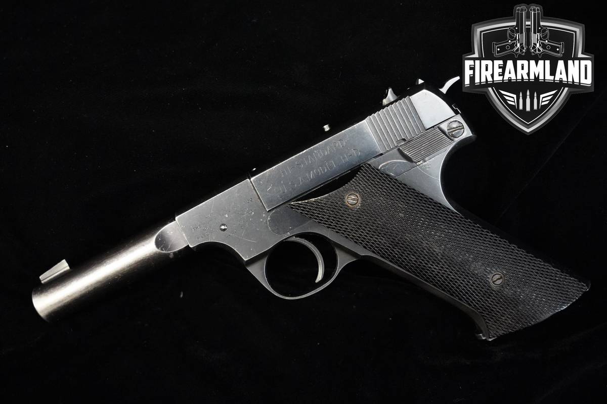 1943 High Standard U.S.A. Model H-D US Property Marked 22LR 4.5" Blued HD