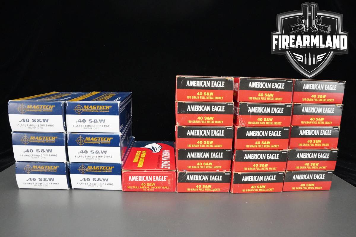 40 S&W Ammo 40-S&W Ammunition 1000 ROUNDS