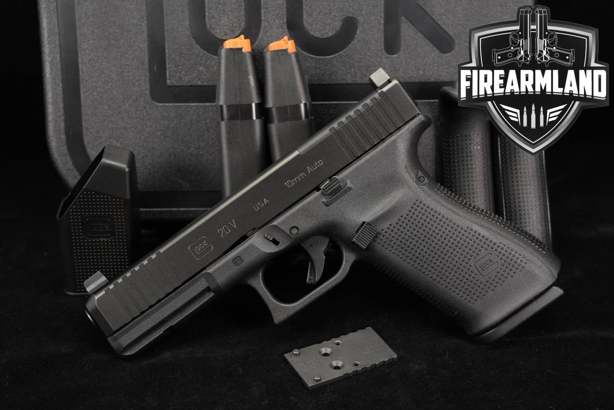 Glock 20 Gen5 MOS G20 Gen 5 10mm 4.61 +3 MAGS & ORIG CASE