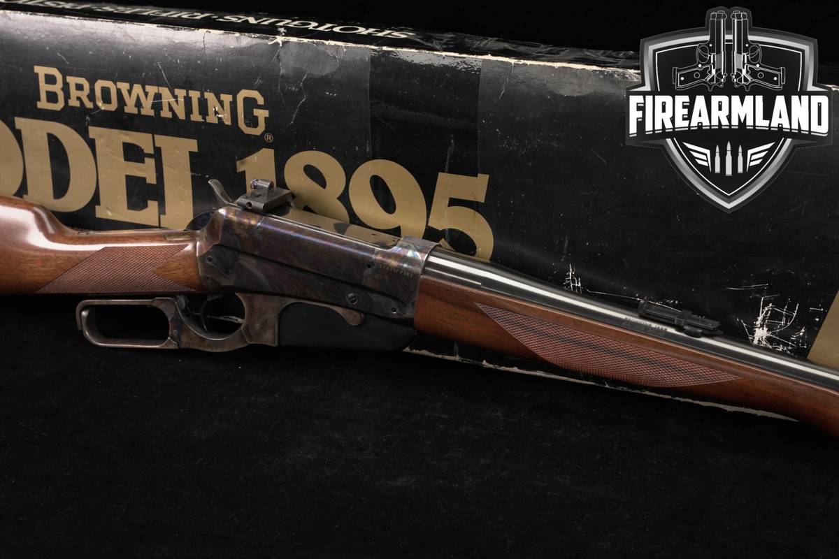 Browning Model 1895 Grade I 30-40 Krag Color Case-Hardened & Walnut M1895