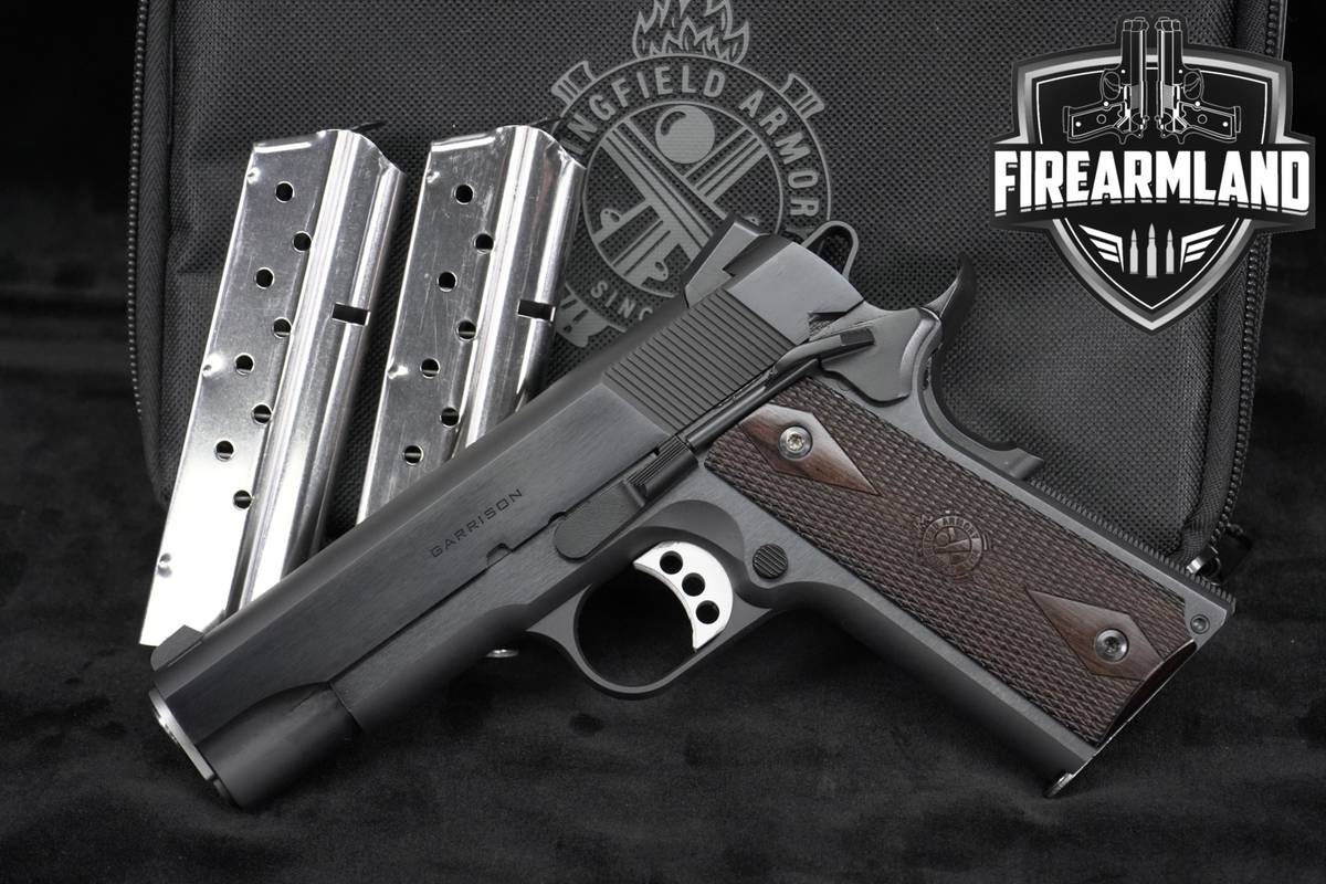 Springfield Armory 1911 Garrison 4.25" 9mm SAO M1911A1 +3 MAGS & ORIG BOX