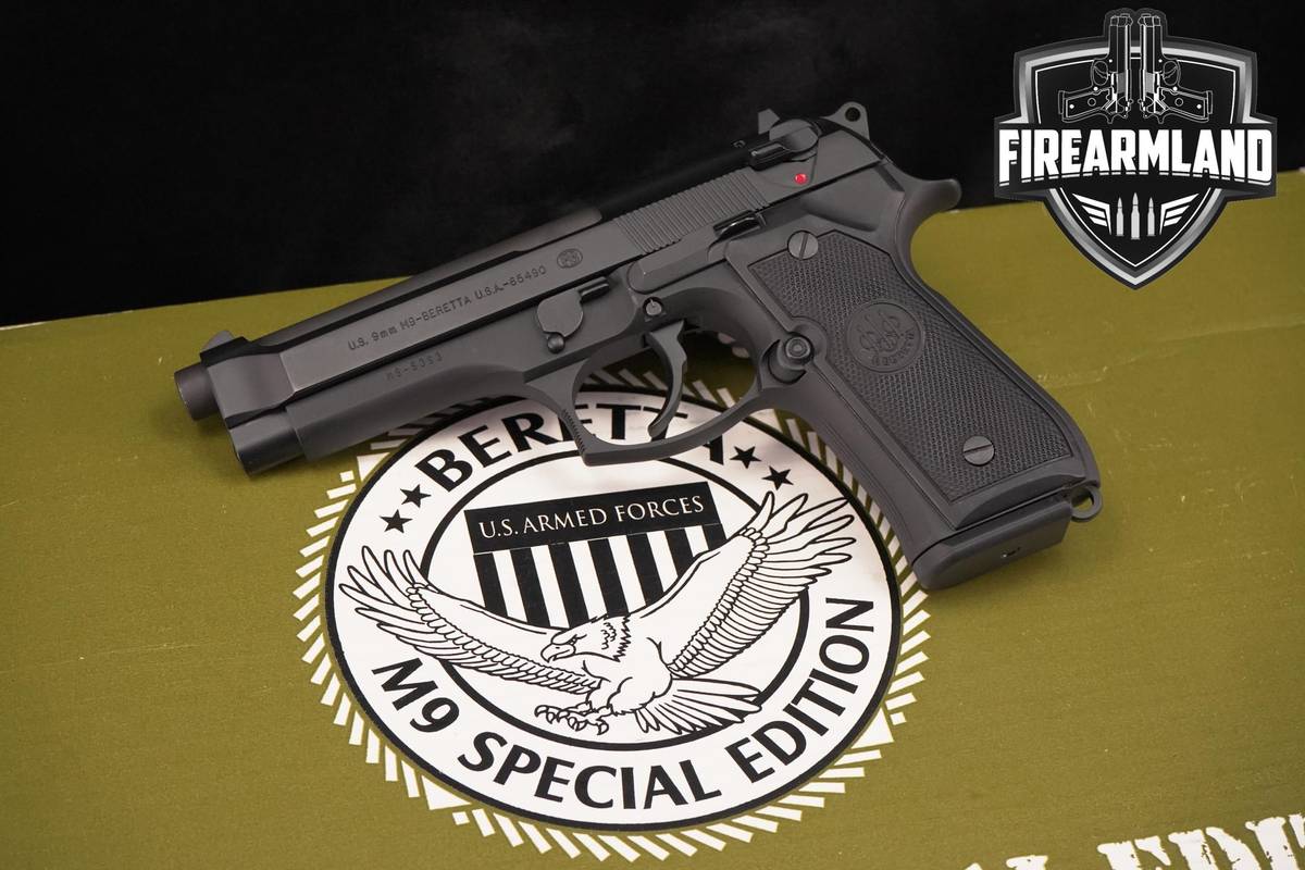 Beretta M9 Limited Edition 9mm 4.9" Black +GEAR