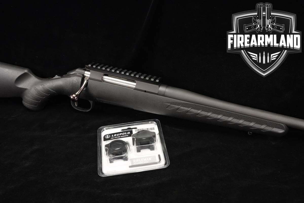 Ruger American Rifle Standard 308 Winchester 22" +SCOPE RINGS