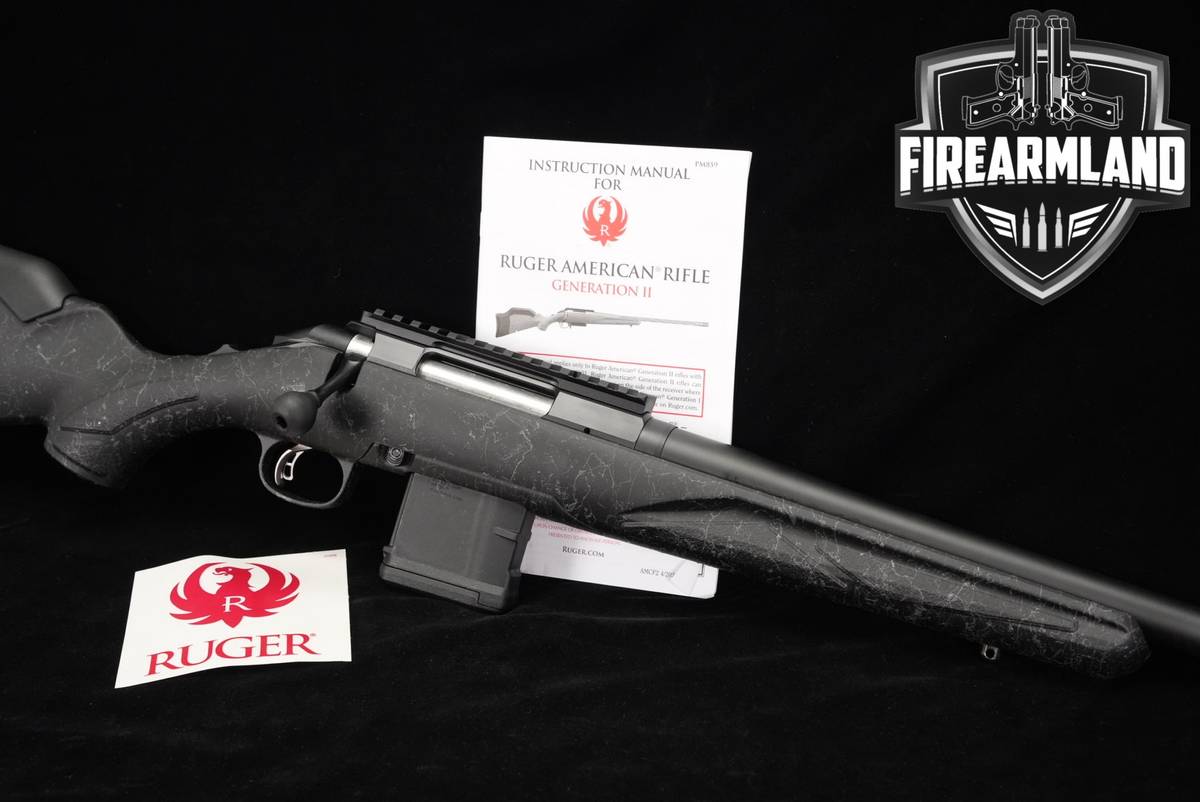 Ruger American Rifle Generation II Patrol 5.56 NATO 16" THREADED