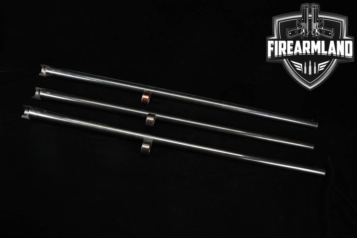 3-BARREL SET Remington Model 870 12-Gauge Blued M870 BARRELS