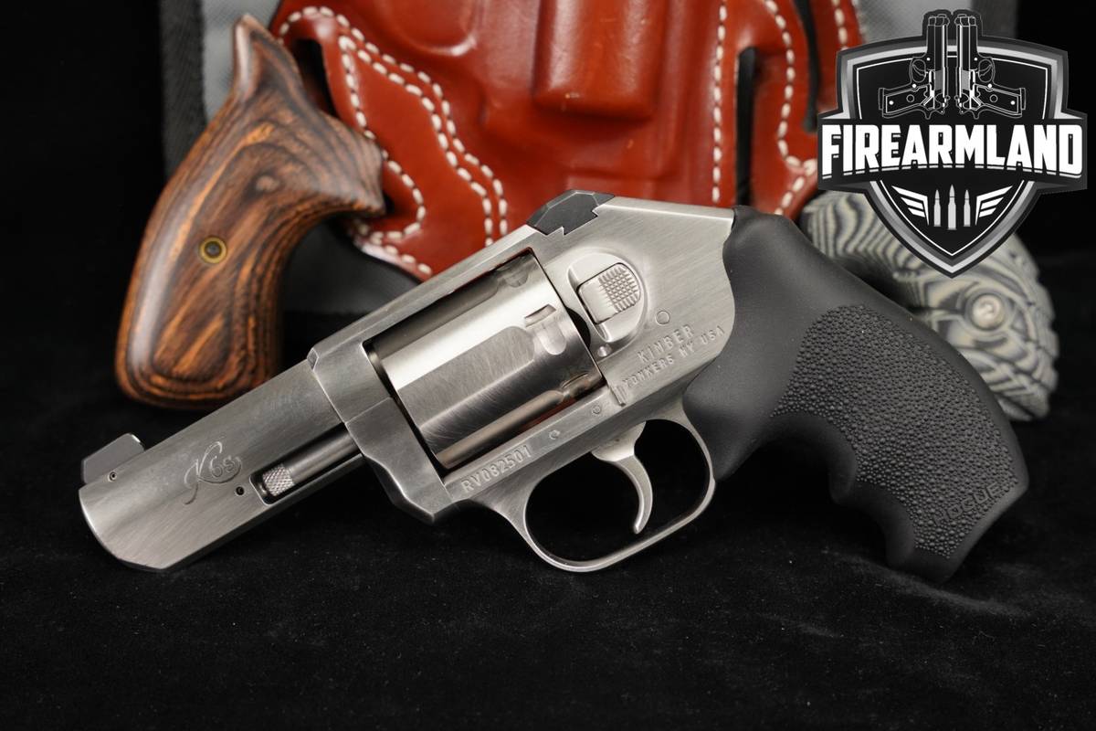 Kimber K6s Stainless (3") DAO 357 Magnum K6-s +HOLSTER, GRIPS, CASE